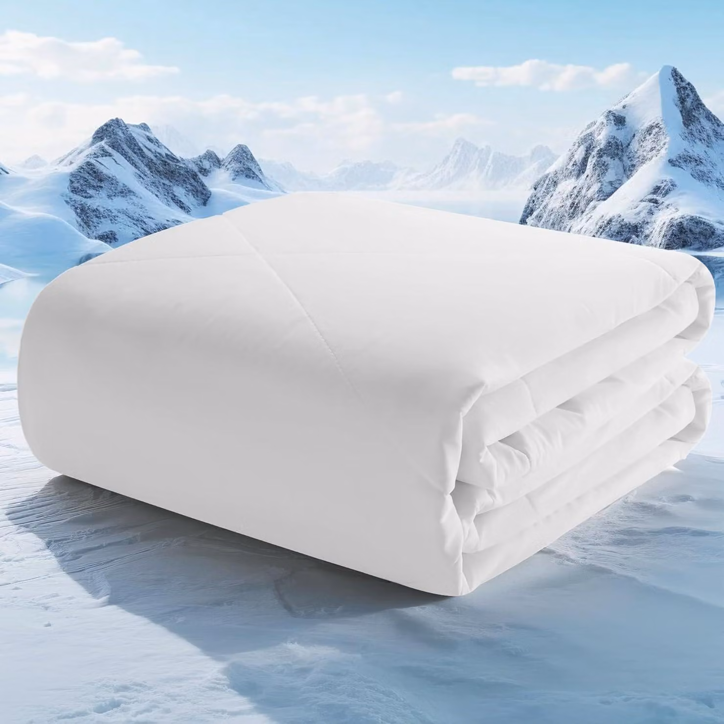Coperta refrigerante 140x200 cm, traspirante, assorbe il calore corporeo, ideale per il riposo