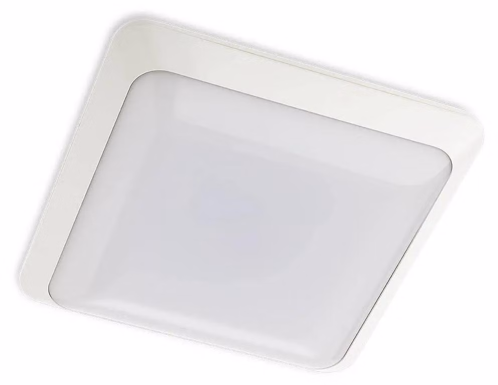 XEDGE SQ. SURF. 20W 220-240V AC 3CCT by SWITCH CRI 80 IP66 110° WH