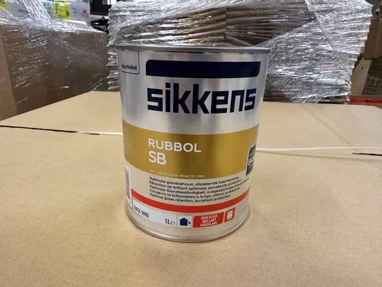 Sikkens Rubbol SB plus, Fondo, Metallo, Legno, Alta brillantezza, Base W05, Resina alchidica, A base di solventi