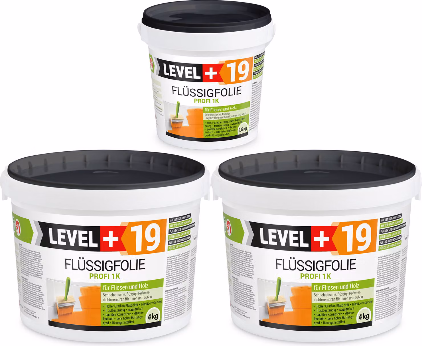 Foglio liquido sigillante professionale 9,5 kg Bagno sigillante interno ed esterno bagno RM19