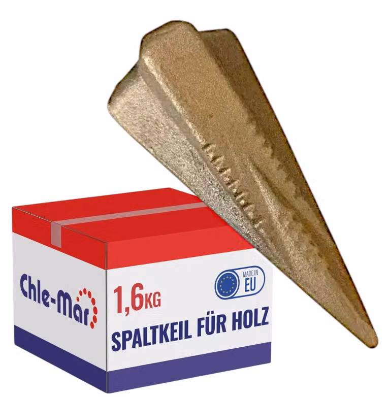 Spacco legna per legno, 1,6 kg, acciaio temprato, per una spaccatura efficiente