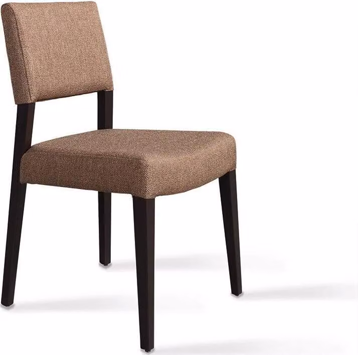 Designer Stuhl Polster Stoff Luxus Einrichtung Stühle Esszimmer Möbel
