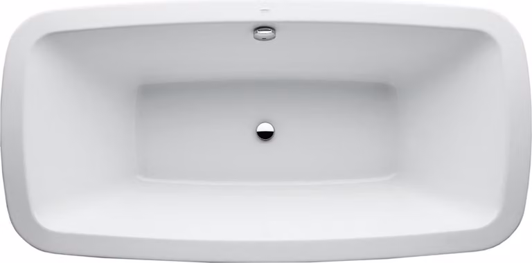 LAUFEN Baignoire Palomba à encastrer avec pied 1800x900x455 blanc, H2328010000001, H2328010000001