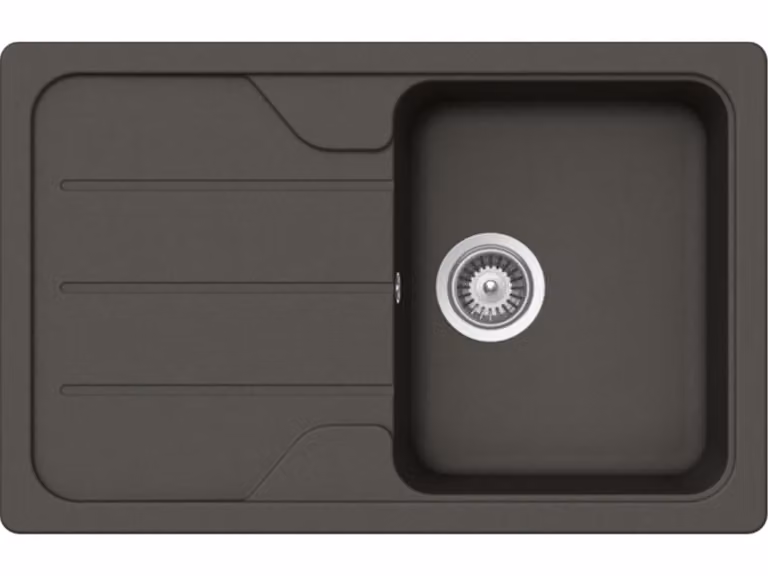 Lavello da incasso Schock Formhaus D-100S U Asphalt - lavello sottopiano