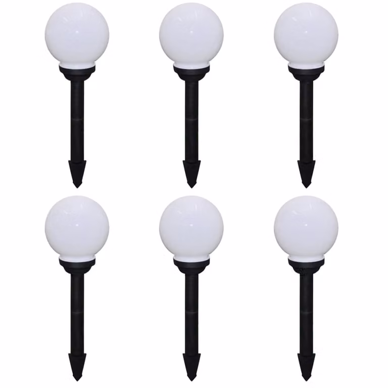 The Living Store: 6 luci da vialetto a LED da 20 cm con picchetto