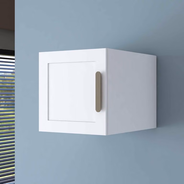 Skye Decor, Armadio di alta qualità (codice genitori) - Bianco, 45x45x57,5 cm, da montare a parete