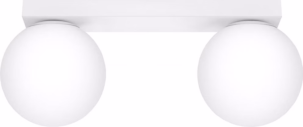 Elegante lampada da soffitto PLAFON CLEARWATER 2 G9 Bianca