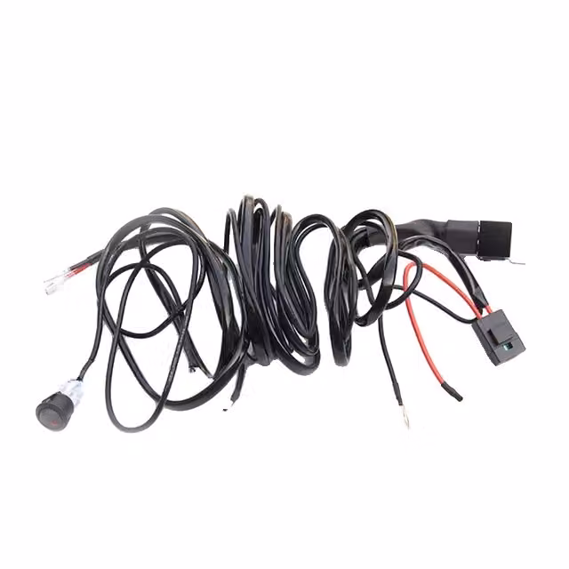 Striscia luminosa a LED, design curvo, combinazione spot/flood, cavo impermeabile 3M