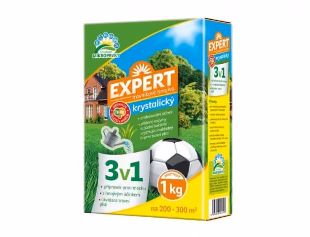 Fertilizzante EXPERT cristallino 3in1 per prato 1kg