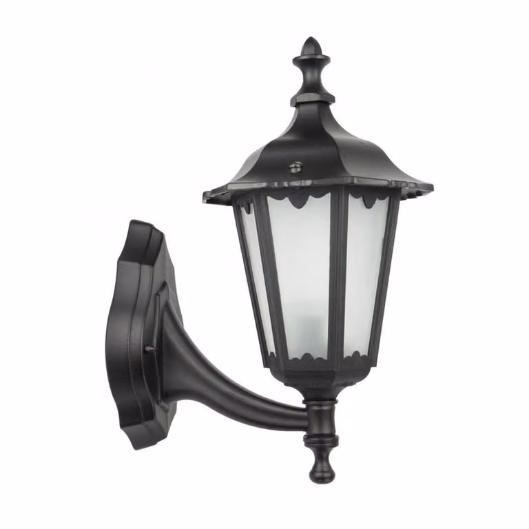 Lampada da parete per esterni 1xE27 nero IP43 SU-MA Retro K 3012/1/M g