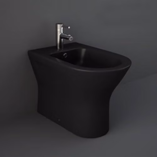 BIDET FILO MURO FEELING Er. Rub - Nero Opaco Matt