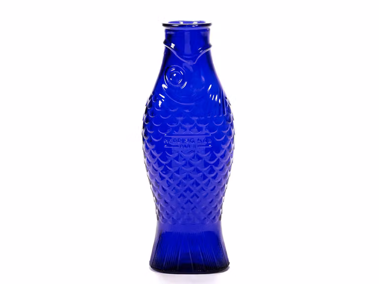 Fish & Fish Caraffa - Blu Cobalto