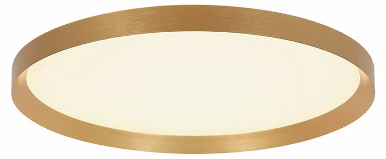 Plafoniera - oro - Flady -  plastica metallo - Ø 30cm - LED - 4367GO - Steinhauer