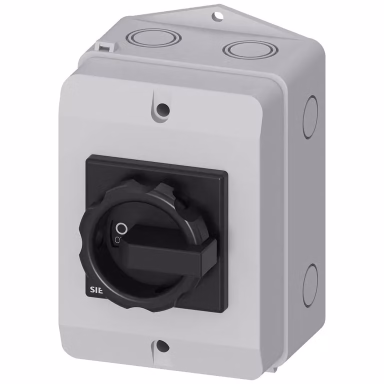 Siemens SENTRON, sezionatore 3LD, interruttore generale, tripolare, Iu: 25 A 3LD21640TB51