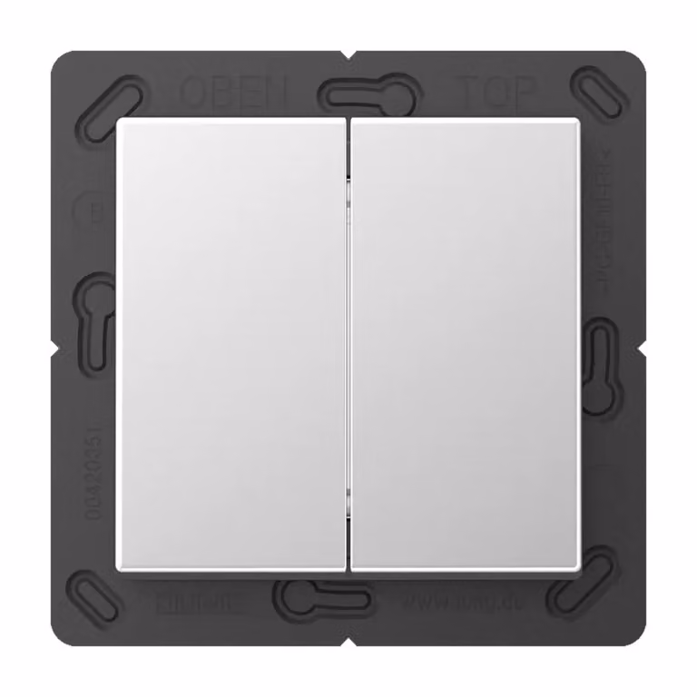 Jung ENOA595AL Trasmettitore da parete wireless EnOcean in alluminio