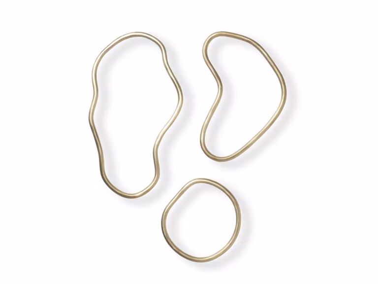 Pond Sottopentola - Set di 3 - Ottone