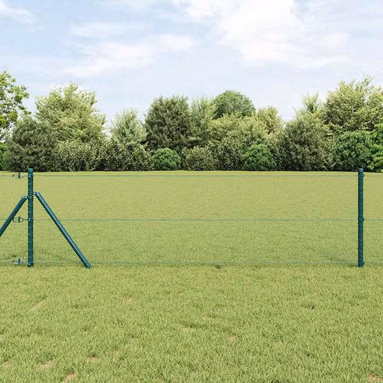 Maison Exclusive - Palo della recinzione Verde 10 x 0,6 m (rete 13 mm)