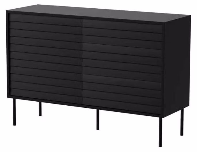 Letto Cama CORTINA 1D3S 120x40x81 nero
