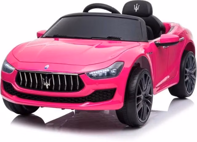 Auto Elettrica Per Bambini Maserati Ghibli 12V Tecnobike Shop Rosa