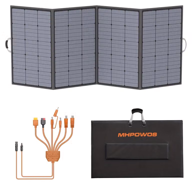 Pannello solare - Pannello fotovoltaico - Pannello solare - Pannello solare pieghevole - Pannello solare monocristallino