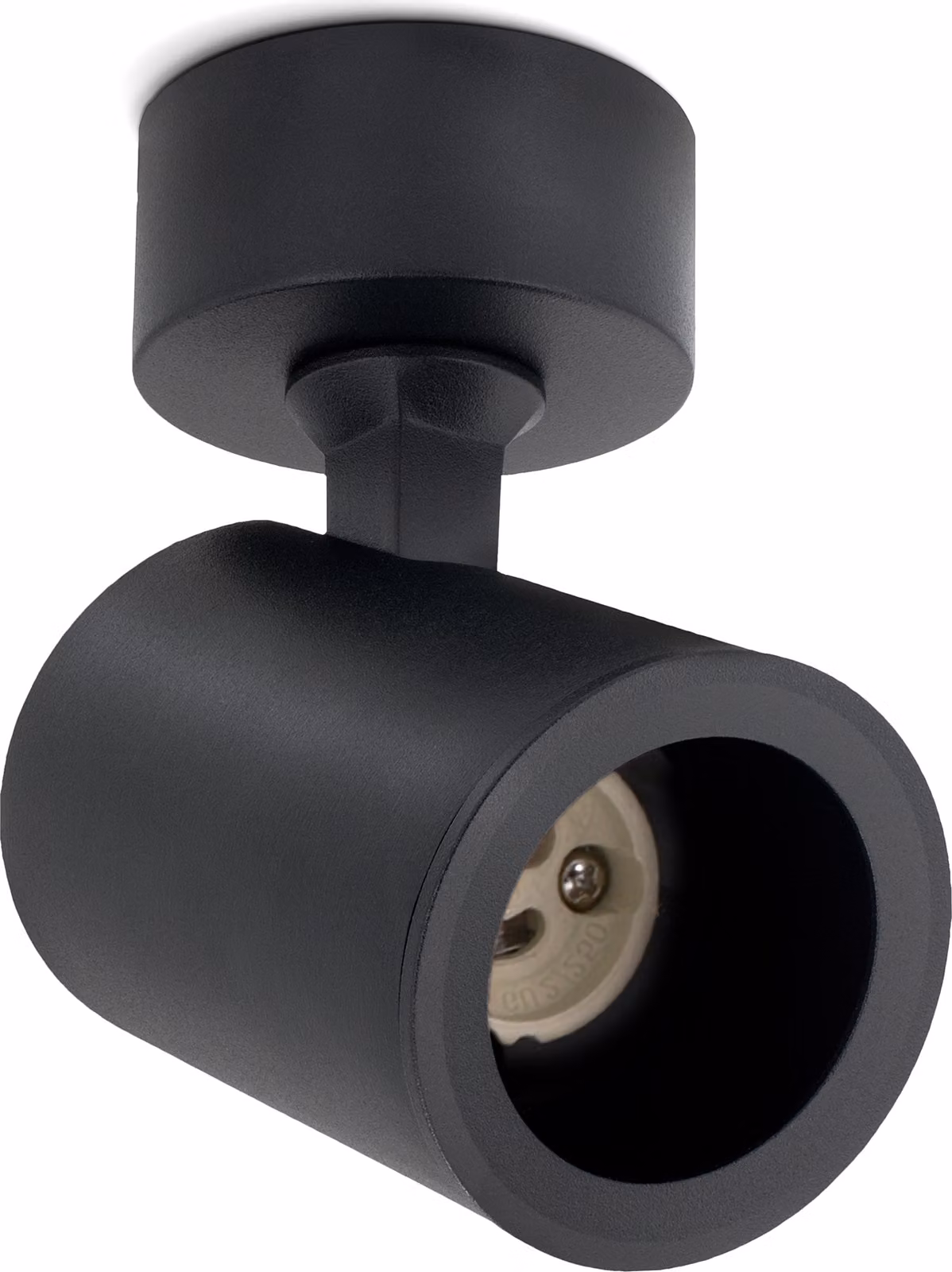linovum TENJO faretto da soffitto 1 fiamma nera orientabile per 1x GU10 - piccolo spot da soffitto faretto da parete faretto da parete
