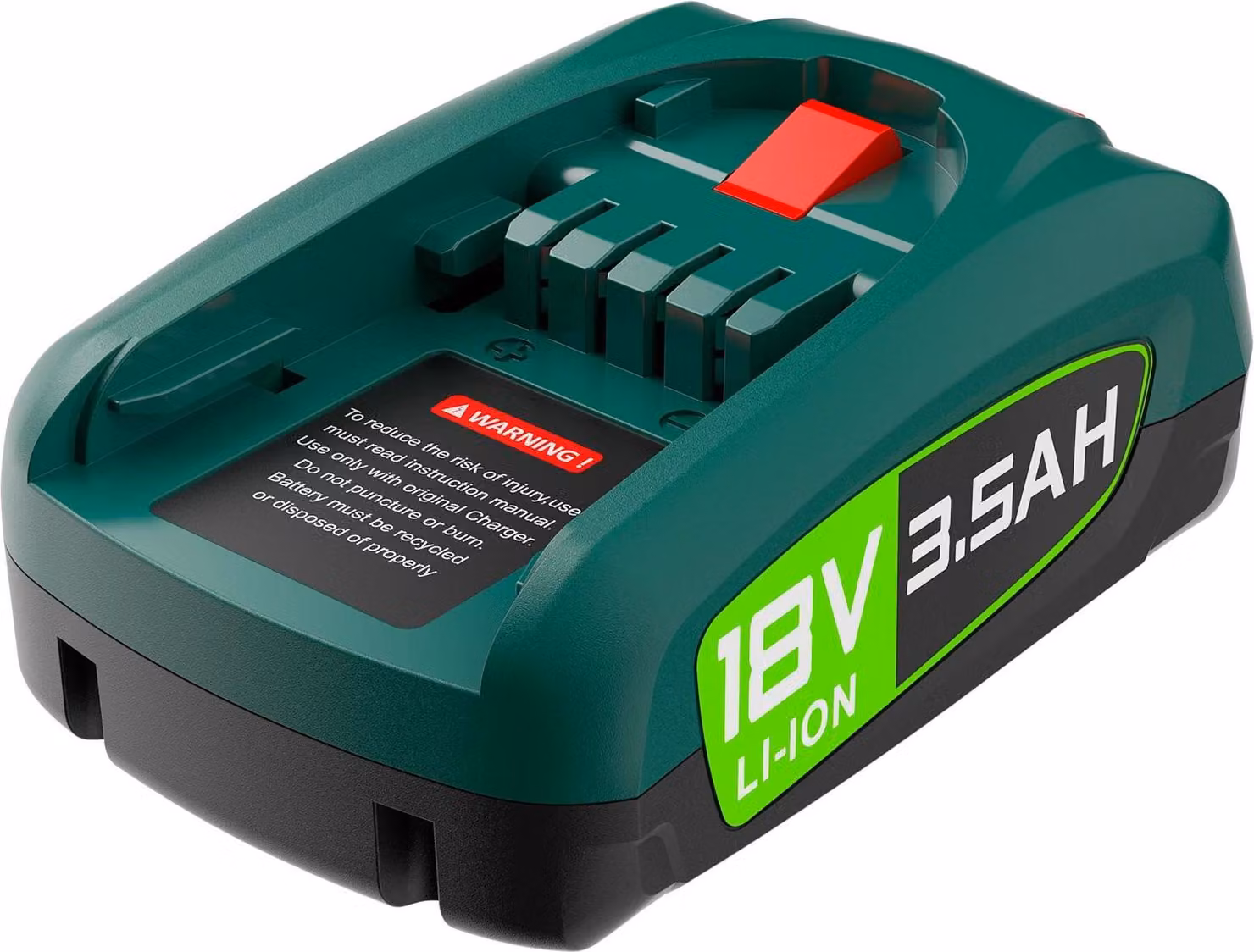 Batteria di ricambio, capacità 3500 mAh, compatibile con utensili elettrici, 1 pezzo 3500 mAh