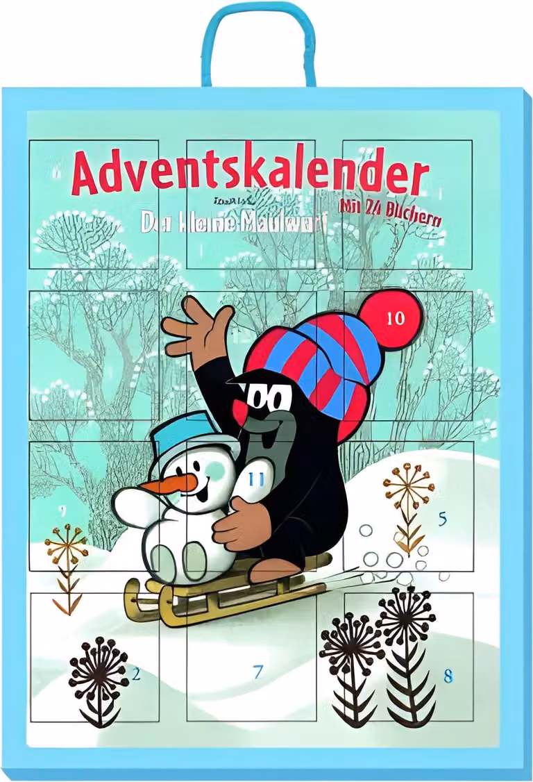 Calendario dell'Avvento Trötsch La piccola talpa mini libri