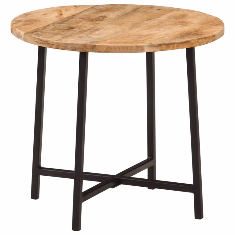 Maison Exclusive - Tavolino 45x45x40 cm, in legno massello di mango e ferro