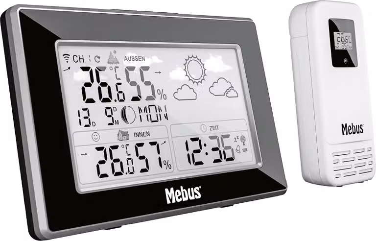 MEBUS MEB Funk-Wetterstat.15x9,6x2,2 410413 4017805409170