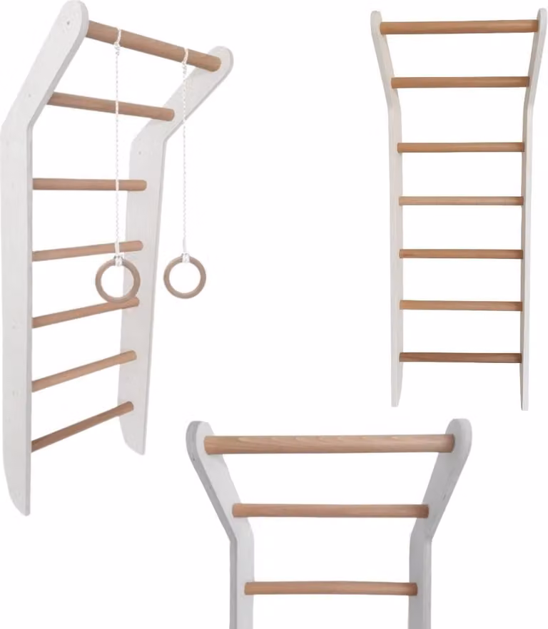 Scala Da Ginnastica Toddler Bianca