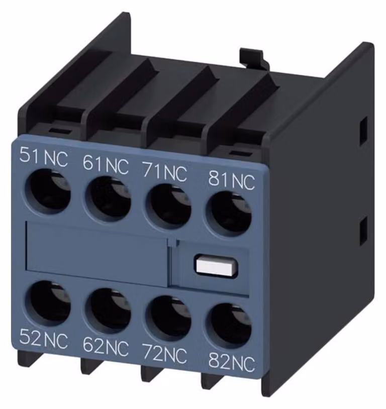 Blocco interruttore ausiliario 3RH2911-1GA04 4Ö S00 (3RH29111GA04)