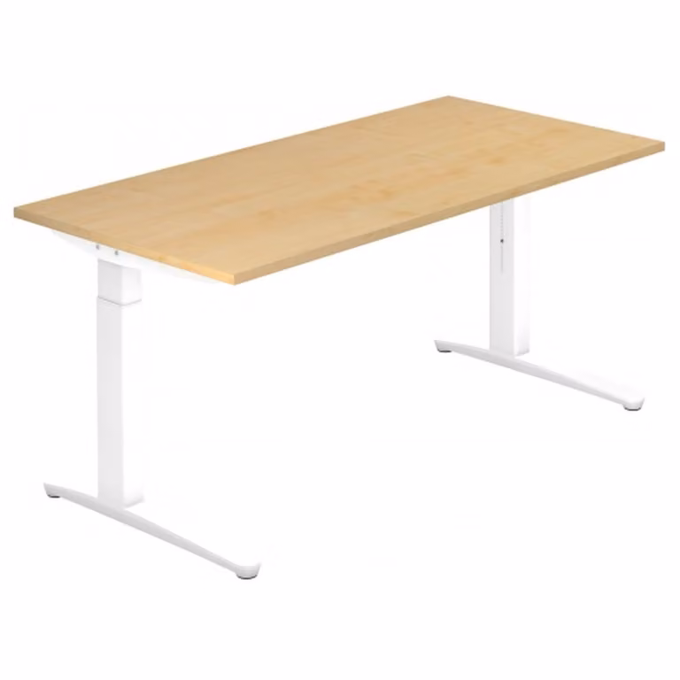 XTRA XB 16 WW - Impiallacciatura di acero, dimensioni 160 x 80, altezza regolabile