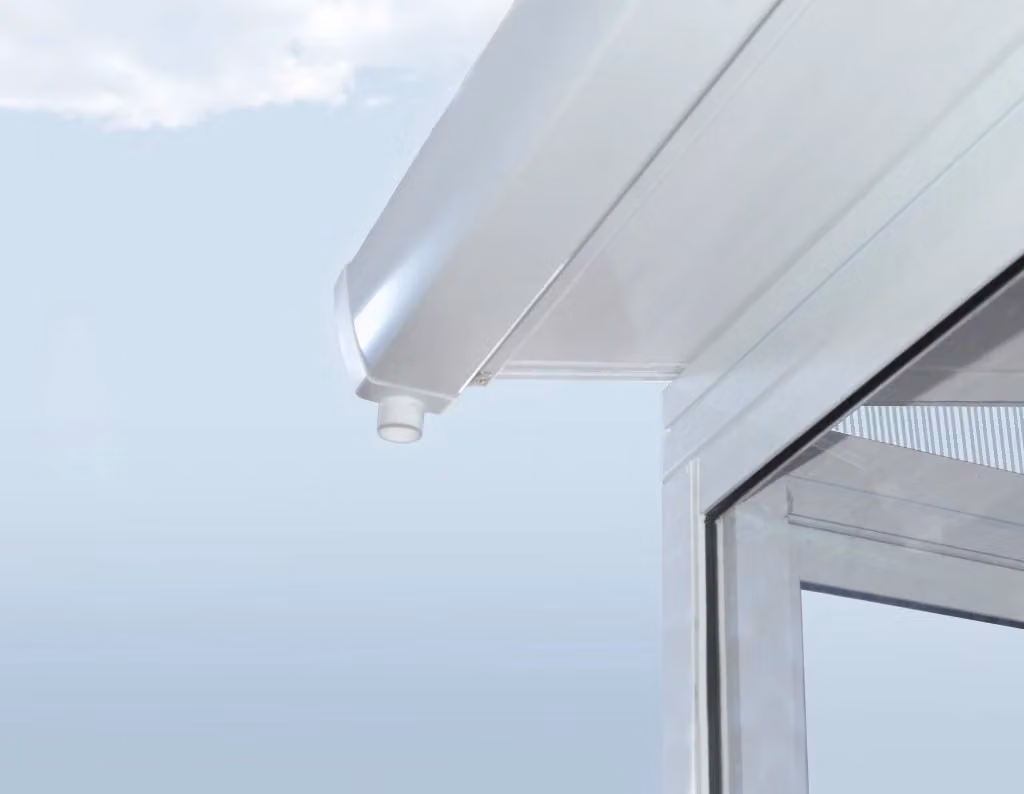Pergola Chiusa Palram San Remo in Alluminio e Policarbonato Bianco L: 5.6 m, P: 3 m – 2