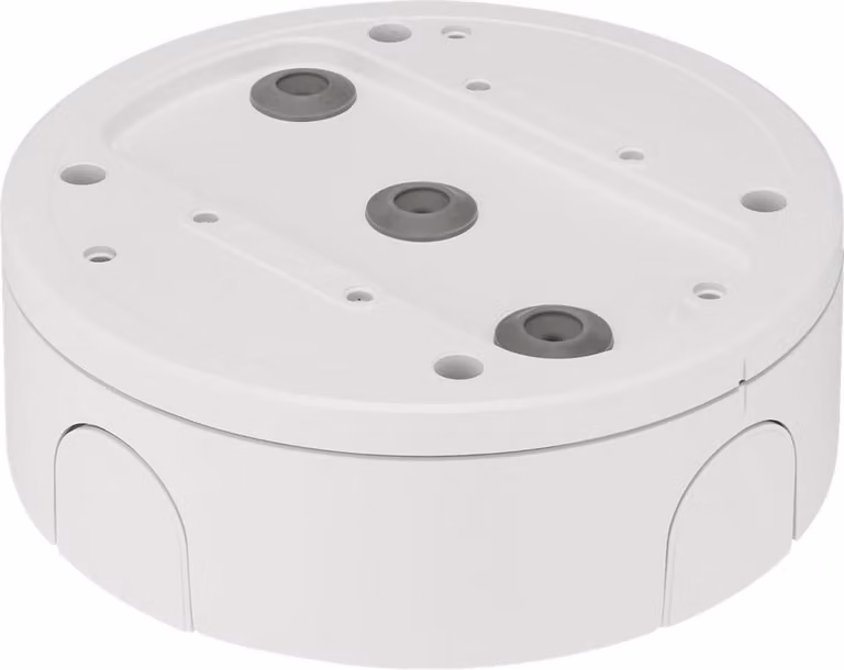 Hanwha SBV-180WW, scatola di derivazione, bianca, Hanwha, XNV-6081R / XNV-8081R / XNV-6083R / XNV-8083R / XNV-8093R / XNV-9083R XNV-C6083R / XNV-C7083R /..., alluminio, IP66