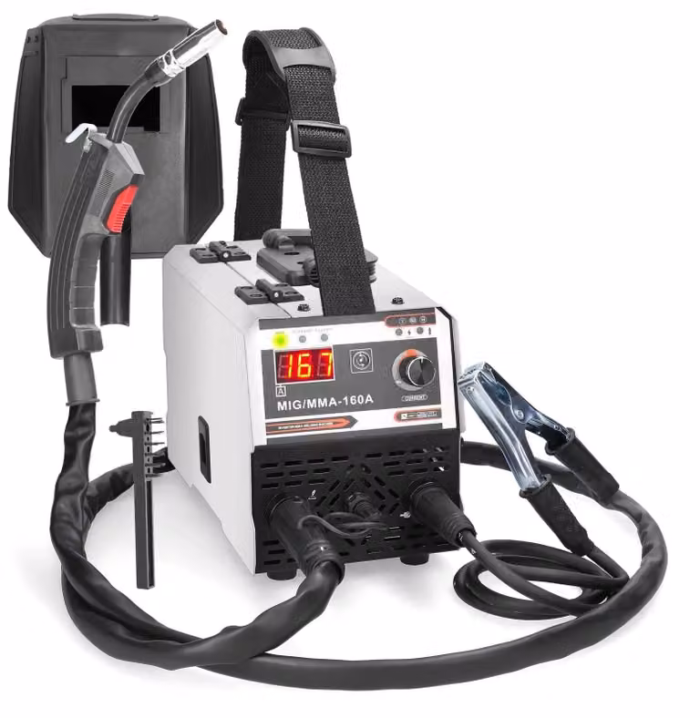 Saldatrice elettrica - Saldatrice MIG/MMA - 160A - Per gas inerte protettivo