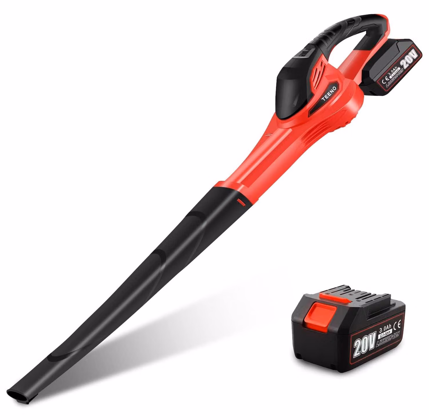 Soffiatore a batteria - 20V - Motore da 13000 giri/min - Peso: 2,45 kg