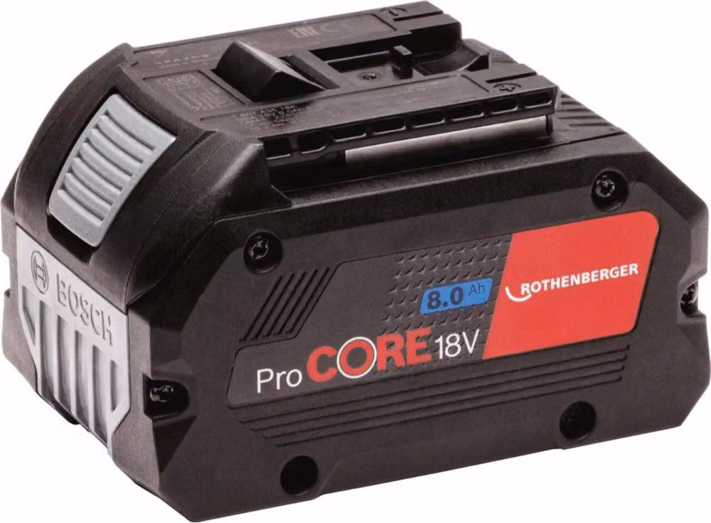 ROTHENBERGER RO BP18/8 batteria ProCORE, AMPS, EU, unità di base - 1000003864