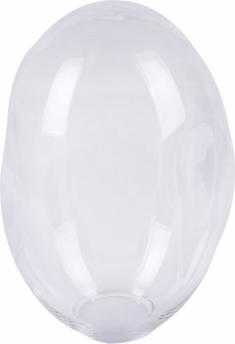 Paralume Vigo trasparente 12,5 cm - paralume classico in vetro per un'illuminazione elegante