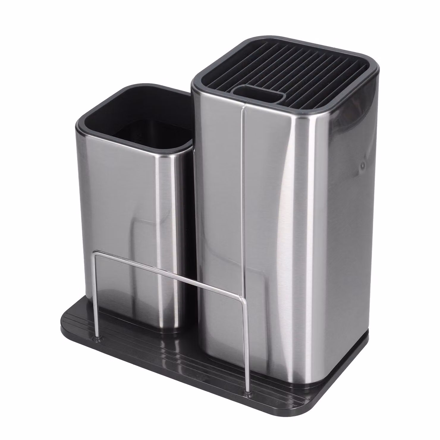 Supporto per coltelli, supporto per coltelli, supporto per coltelli 2 in 1, organizer per taglieri, supporto per taglieri, supporto per coltelli in acciaio inossidabile