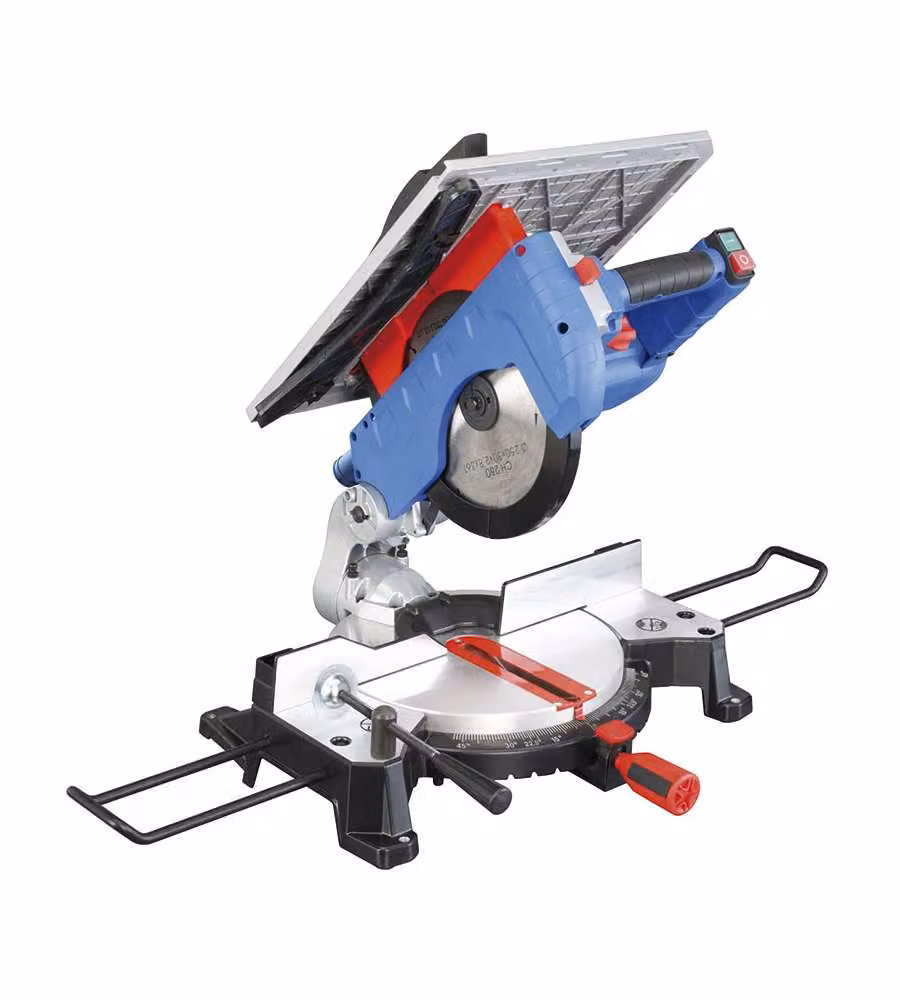 Fervi Troncatrice per Legno 1800W Disco d.250mm con Tavola Regolabile