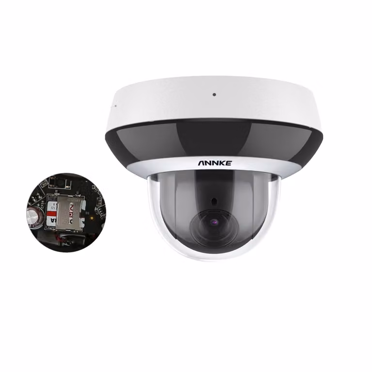 Telecamera di sicurezza, risoluzione 4 MP, zoom ottico 4x, fotocamera da 4 MP
