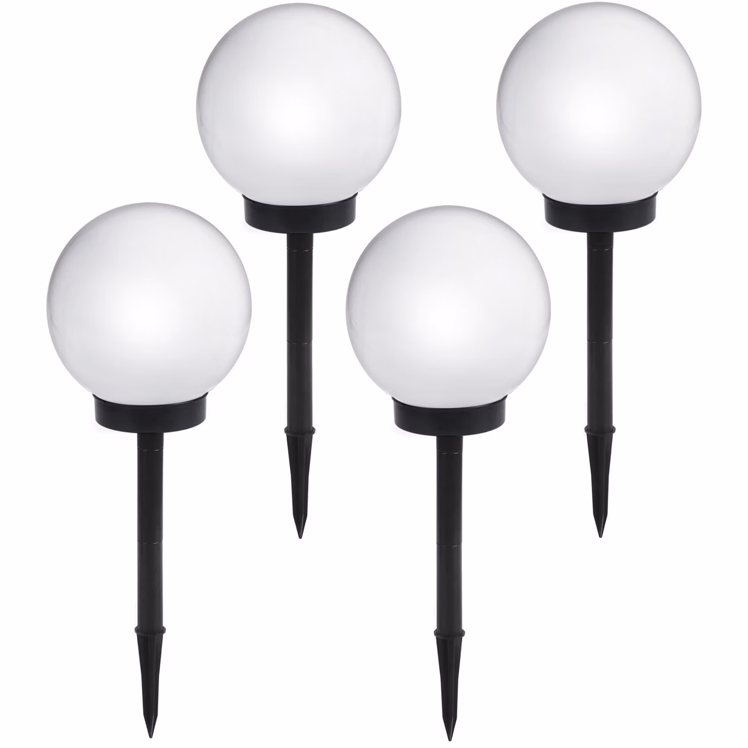 4x GreenBlue lampada solare a stelo da giardino 30x30x63 cm GB168