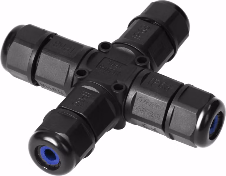 Connettore Cavo Quadrupolare Ip68 3X4Mm2