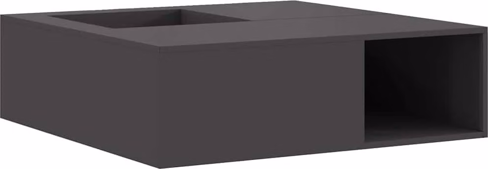 Focolare Nero 100 x 100 x 30 cm Acciaio