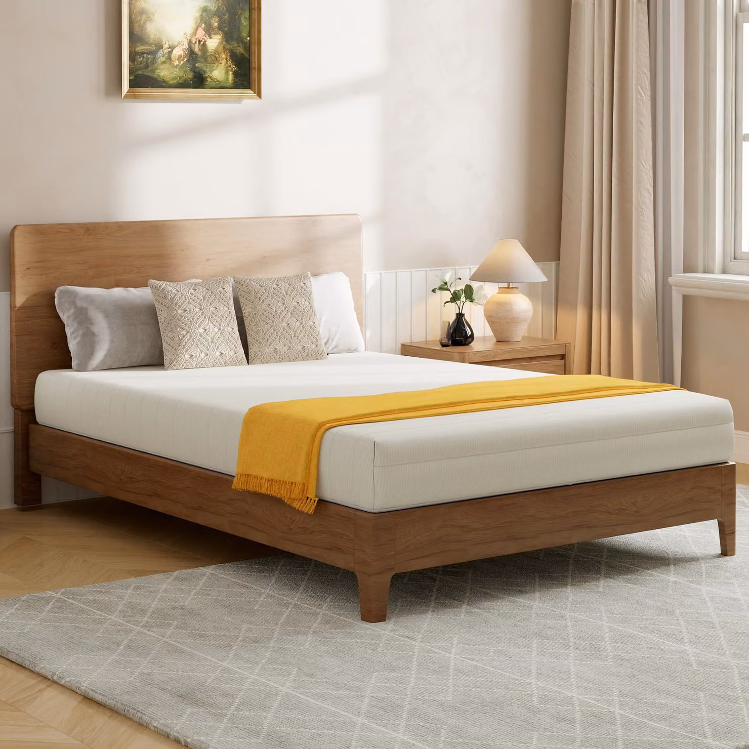 Materasso NAPSIE a 7 zone, 180x200 cm | Durezza H3 (media) | Materasso in schiuma fredda ergonomica