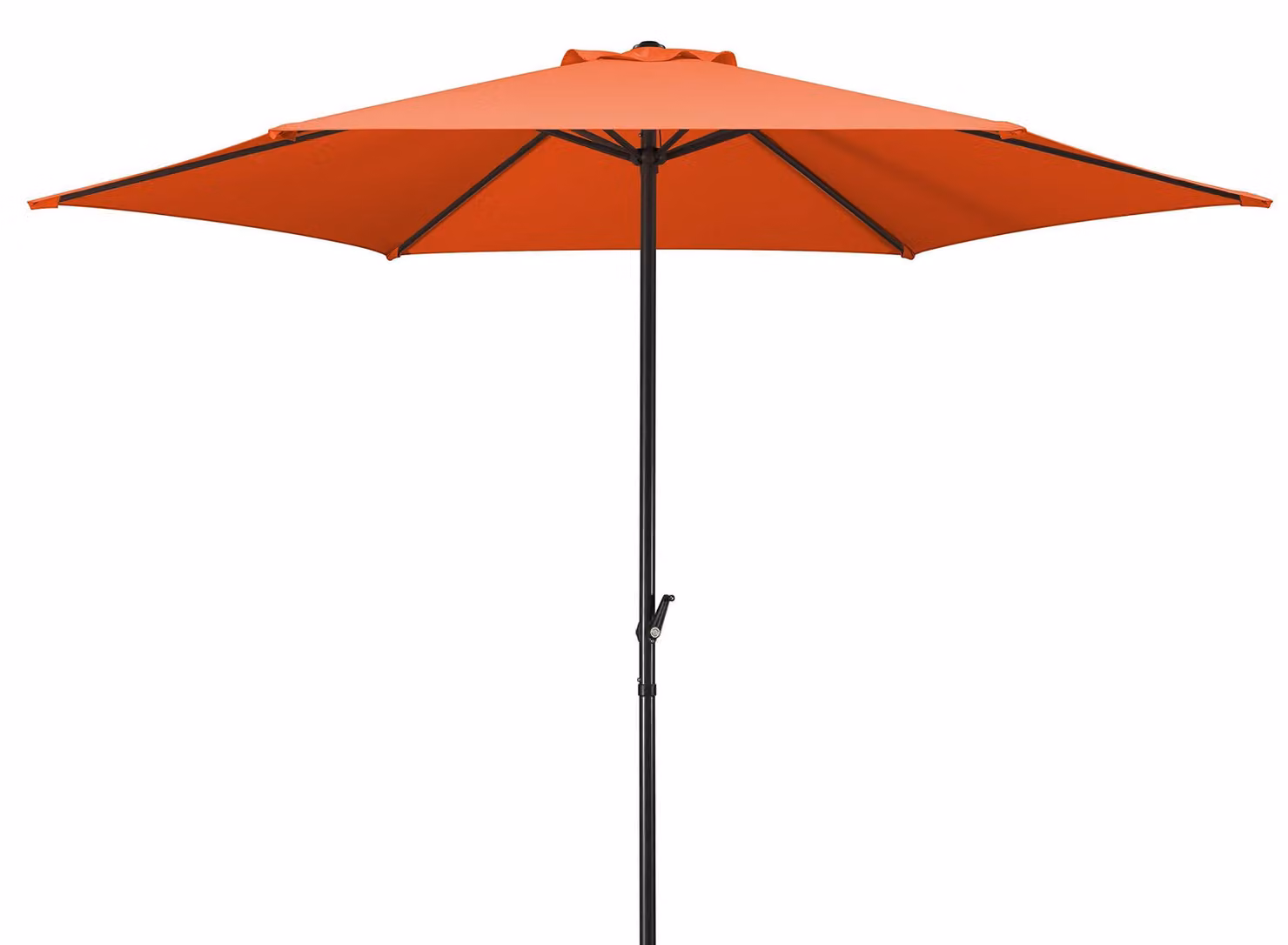 Ombrellone da giardino in terracotta, diametro 300 cm