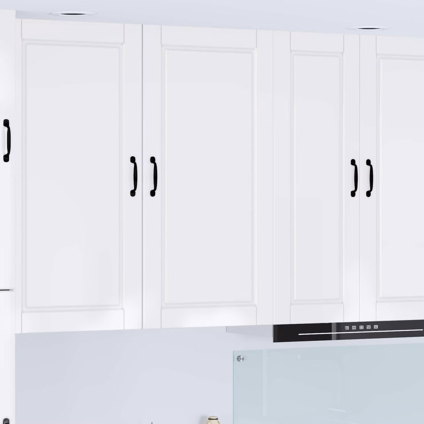 vidaXL Armadietto a muro PORTO Bianco Lucido L 50 cm, P 31 cm, H 100 cm