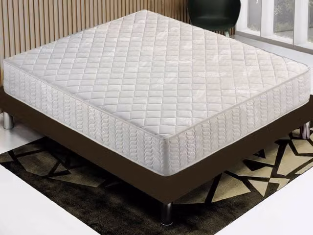 Materasso Piazza e Mezza MaterassieDoghe WaterFoam Bianco L/P/H: 120 x 190 x 20 cm con 7 zone di comfort e proprietà antibatteriche