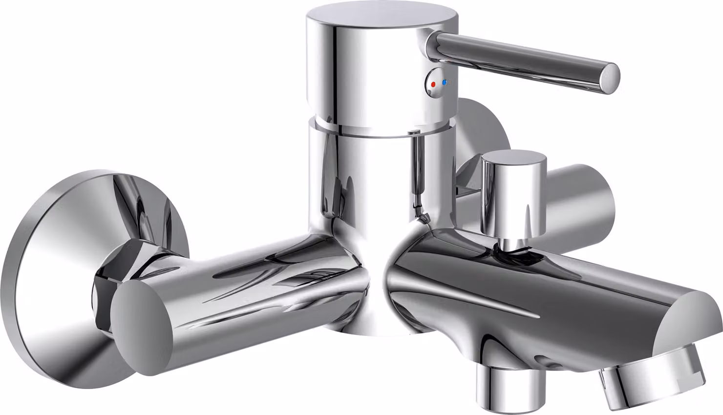 Miscelatore per vasca SCHÜTTE LAURANA, miscelatore per vasca, rubinetto per vasca, miscelatore per vasca in cromo