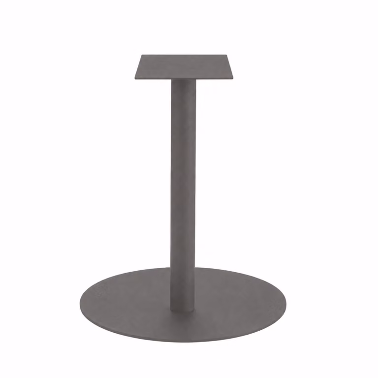 Set di 4 basi per tavolo SPARGI rotonde antracite h 72 – 105 cm